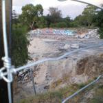 Destruction of the walls, 2009